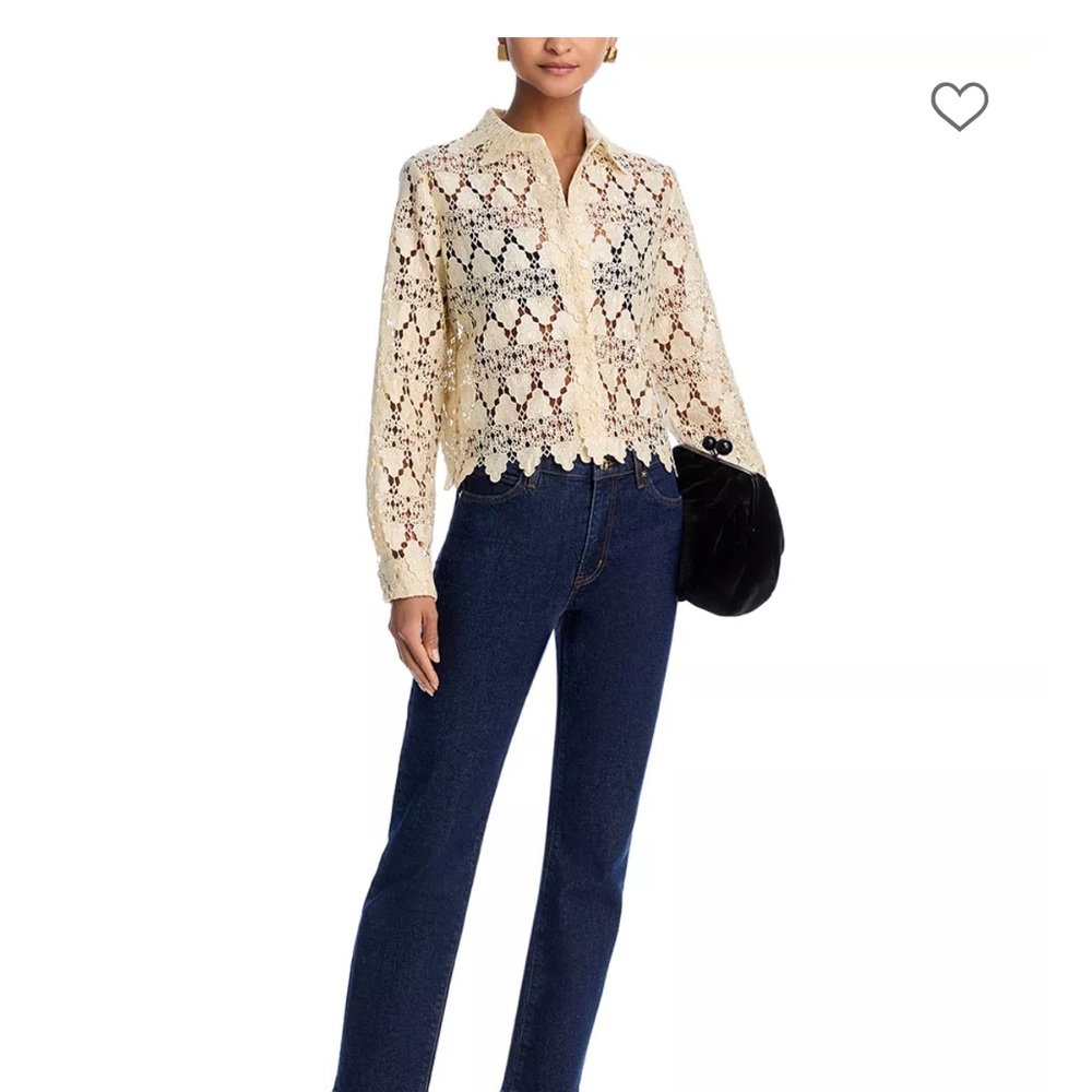 Frame Denim Lace Blouse - Picture 7 of 8
